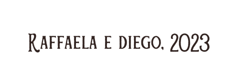 Raffaela e diego 2023